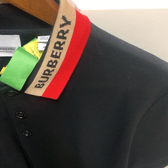 🍾 Used & Dry cleaned Men’s Burberry Polo - Picture 6 of 10